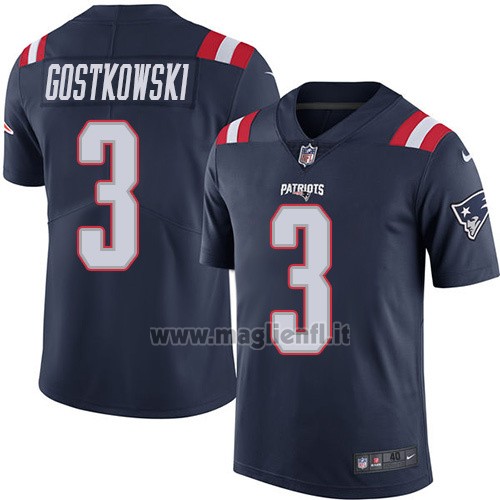 Maglia NFL Legend New England Patriots Gostkowski Profundo Blu